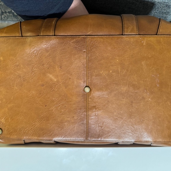 COACH MBK Weekend Tote, Lighter Brown Leather (Authentic Pre-Owned) - Picture 9 of 12